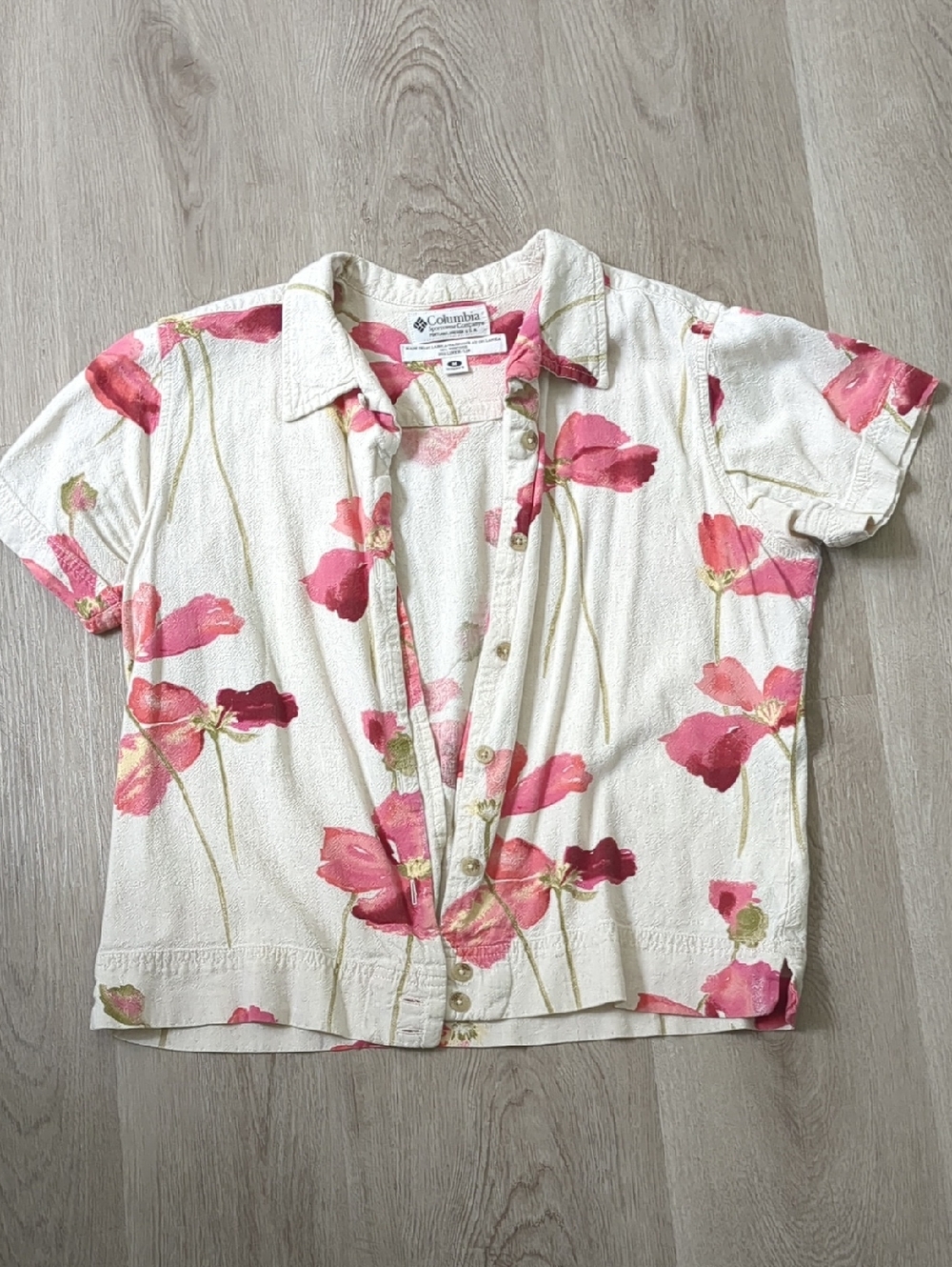 Columbia Women's Floral Collared Shirt
